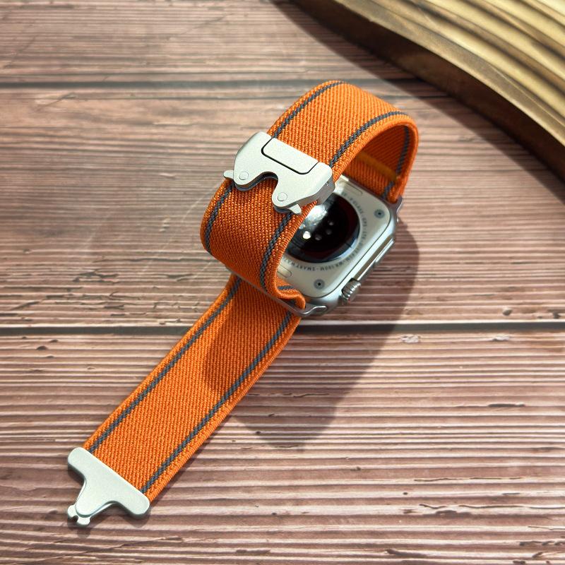 Compatible Reflective Nylon Band for Apple S11/10987 and Huawei GT65Pro Watches