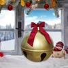 Christmas Inflatable Decorations Large Bell Shape Ball Outdoor Yard Decor Hanging Ornaments for Garden Patio Lawn Holiday Party