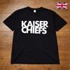 Kaiser Chiefs Bold Logo Black TShirt Adults Kids
