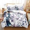 New  Tokyo Revengers Bedding Set Single Twin Full Queen King Size Bed Set Adult Kid Bedroom Duvet Cover Sets Home Textiles