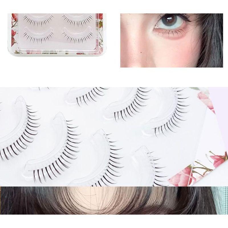 Lashie - Natürliche Mehrfachpackung künstliche Wimpern