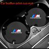 2pcs Car Cup Holder Mat Non-slip Leather Coaster for M E46 E90 E60 E36 F07 F30 F34 M2 M3 M5 E87 X1 X3 X4 X5 X6 G20 G30