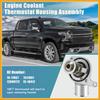 Kühlmittelthermostatgehäuse Wassereinlassbaugruppe 15-11057 12600172 15-10412 für Chevy Silverado Suburban für Cadillac Escalade für GMC Sierra