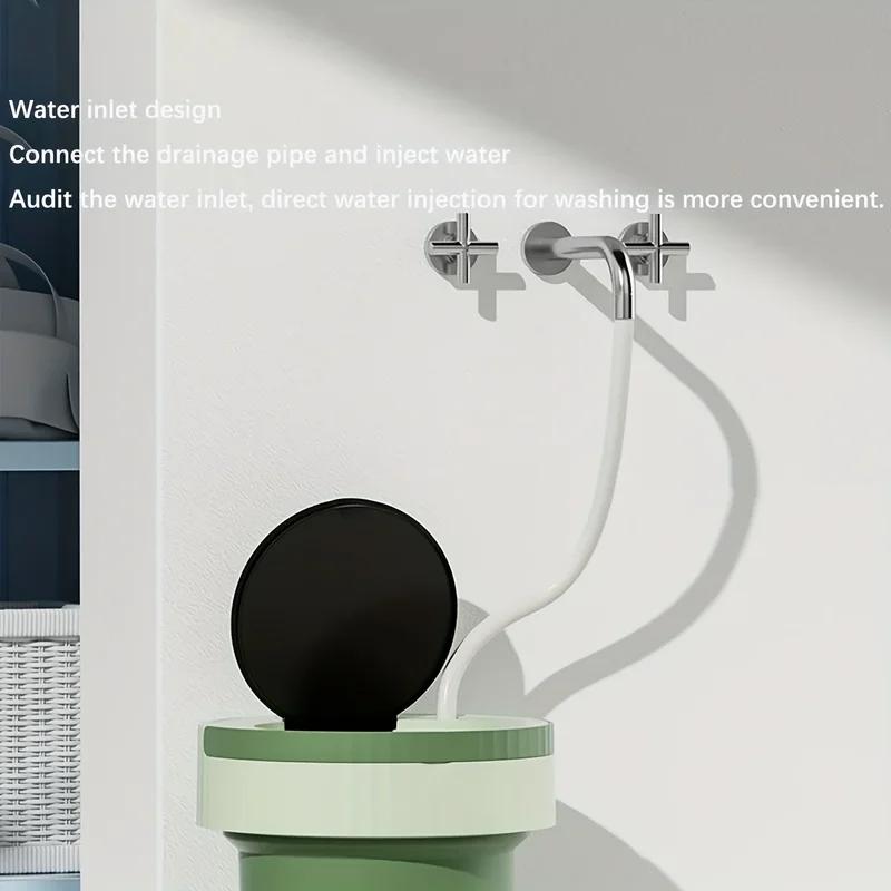 7L Portable Small Foldable Washing Machine, Suitable For Socks, Underwear, Underwear, Household Mini Washing Machine