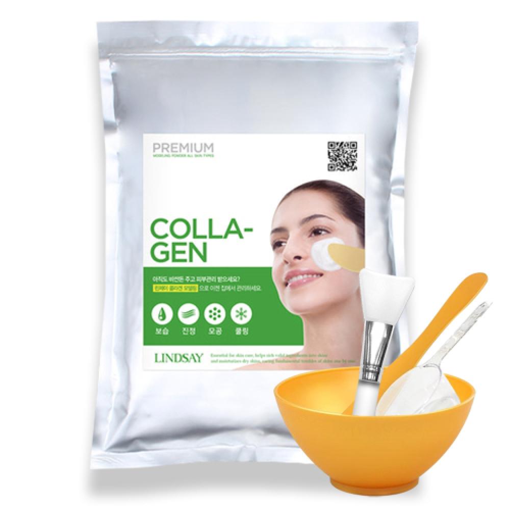 

Lindsay Преміум колагенова моделююча маска 1 кг + Набір інструментів для масок + безкоштовна пензлик для масок Набір з 5 предметів для домашньої косметології FREE