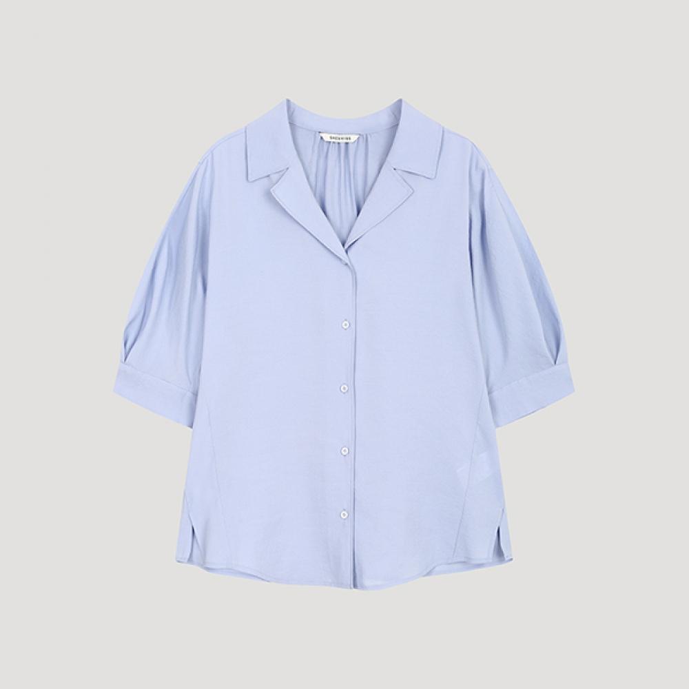 

She S miSS Volume Open CoLlar Shirt SwwSto22560 Ll light blue/55