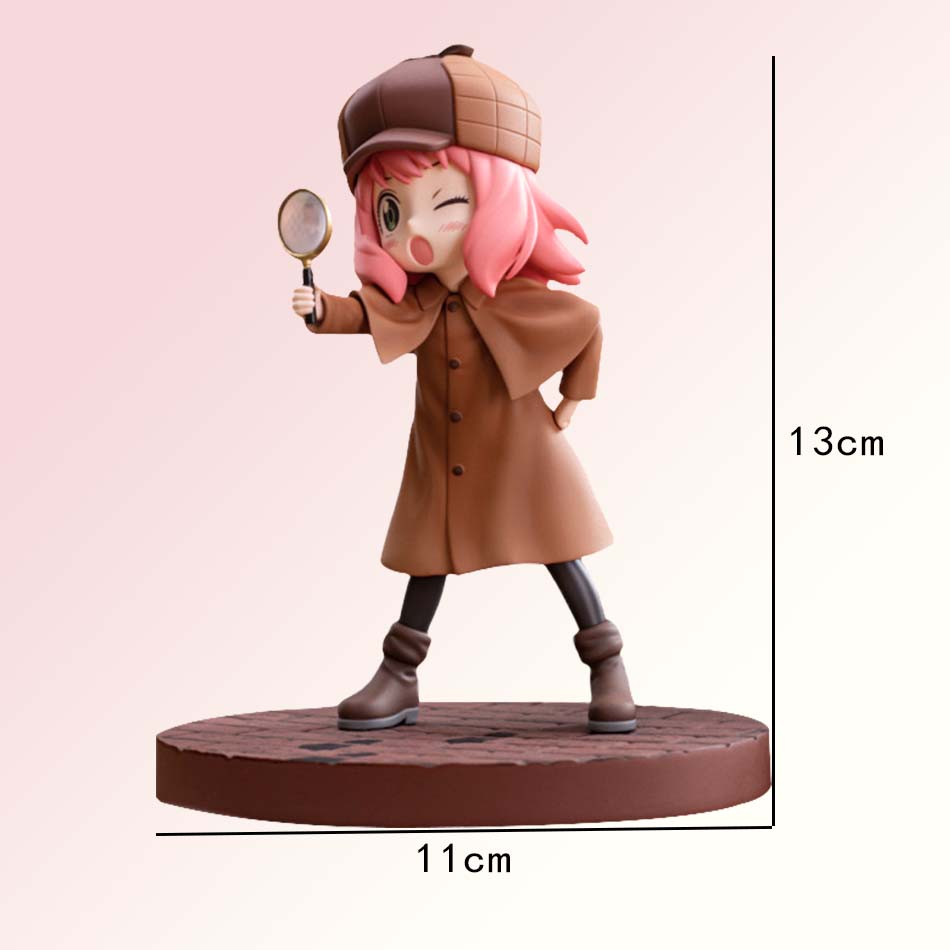 

SPY X FAMILY CODE: White Figure Anime Cute Kawaii Figure Toy Doll Desk Decoration For Children Adults Fans Girl Birthday Gift