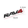 RAV4 Body Labeling Off-road SUV Rear Tail Label Modified Trunk RAV4 Letter Car Logo