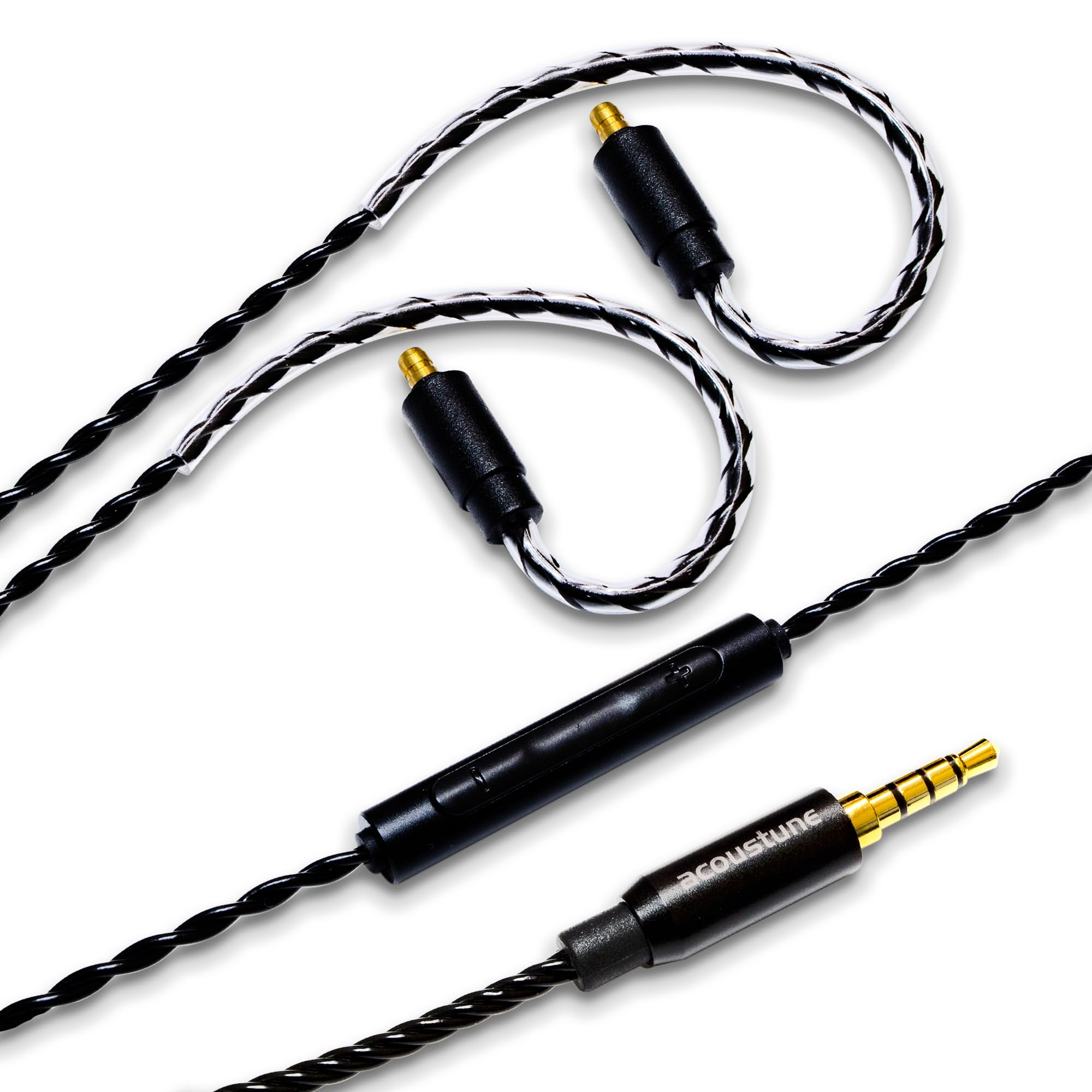 

Acoustune Серия ARM ARM011CM Pentaconn Ear с микрофоном Сменный кабель для RS RS THREE ARM011CM-BULK Длинный-3,5 мм 4-контактный [Bulk-упаковка] ОДИН,