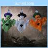Delightful Printed Halloween Ghost Hangings Ideal For Haunted House Party Themes