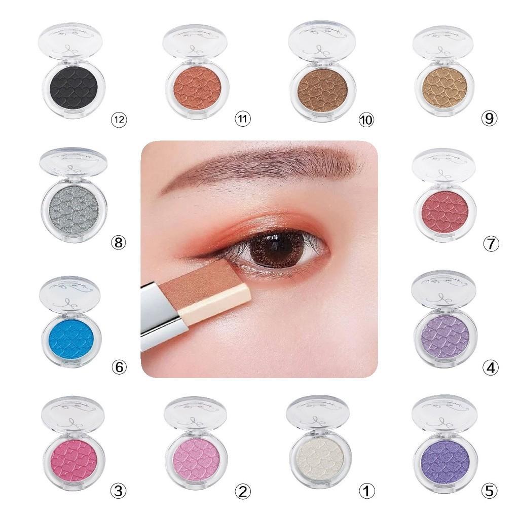 Pudaier 10 Color Liquid Highlighter Eyeshadow Dual Use Luminous Blush Glow