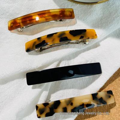 Pinza Compacta para el Cabello de Acetato - Versátil para la Parte Trasera, Cola de Caballo, Flequillo y Estilos Laterales