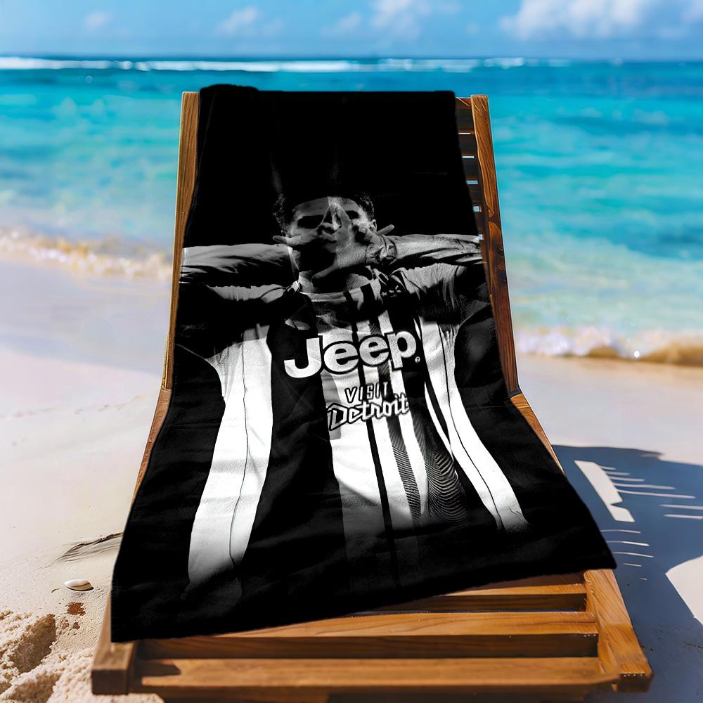 Juventus Beach Towel Quickdry Soft Microfiber Comfortable Lightweight