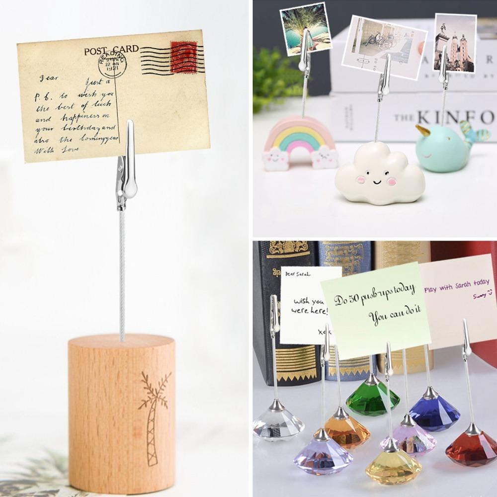 50 Pcs Long-Tailed Wire Alligator Clips Metal Iron Craft Wire Clamp Photo Memo Clips Note Holder