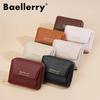 Baellerry Short Wallets for Women Fashion Zipper Coin Purse for Ladies Classic Organ Card Holder Money Packs