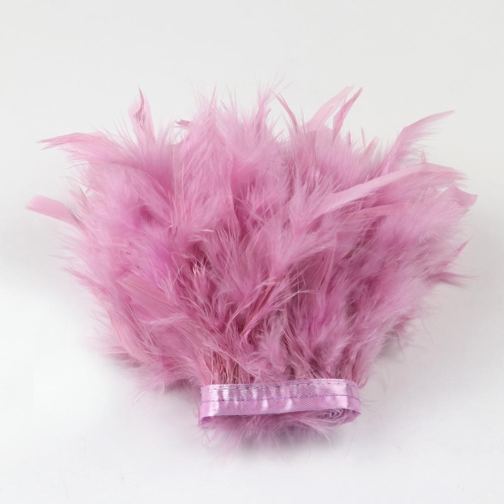 1/2M White Turkey Feathers Trim 10-15CM Fluffy Plumes Ribbon for Crafts Carnival Party Clothing Decoration Sewing Accessories