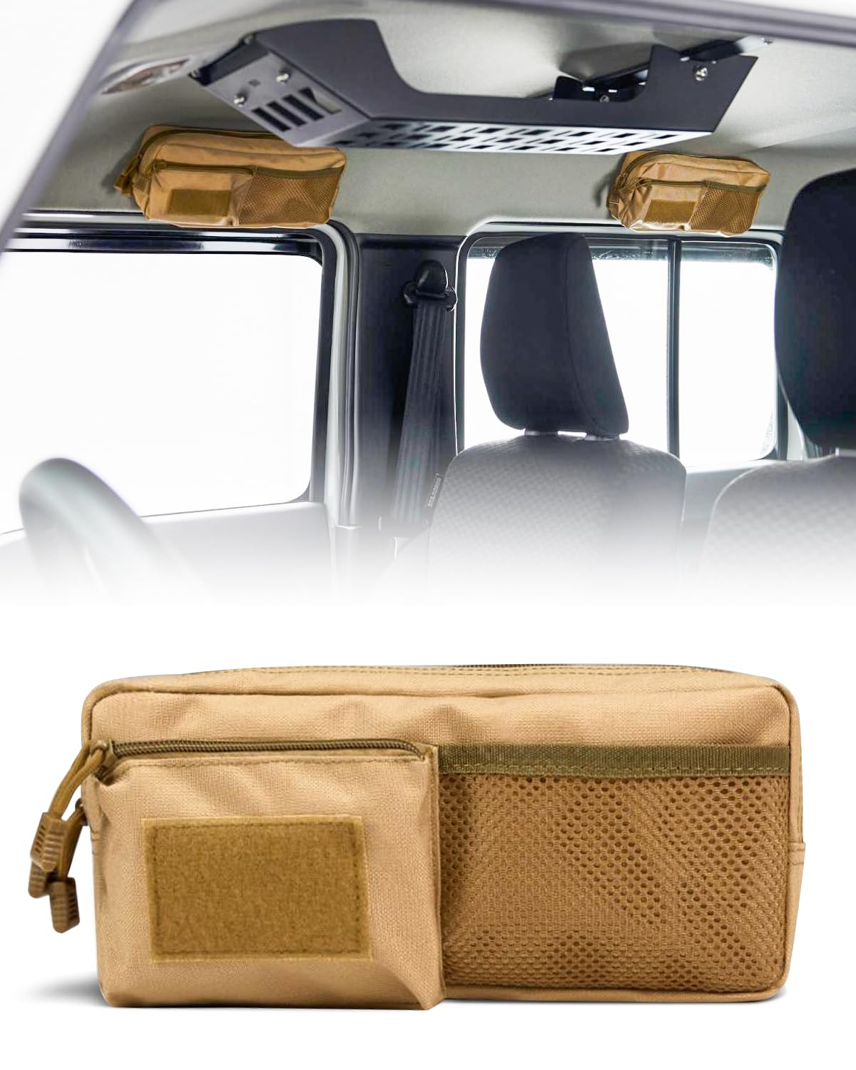 

Jimny Хранение Поручень для хранения Специально для мелких предметов Держит сотовый телефон и другие мелкие предметы Все в одном Совместим с Jimny Sierra Jimny Nomad D5 Сумка,