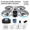 Novo Drone Mini E69 com Fluxo Ótico Câmeras Duplas de Fluxo Ótico 8K com Controle de Tela WIFI 5G Esquiva Inteligente de Obstáculos 360° Quadricóptero sem Escovas