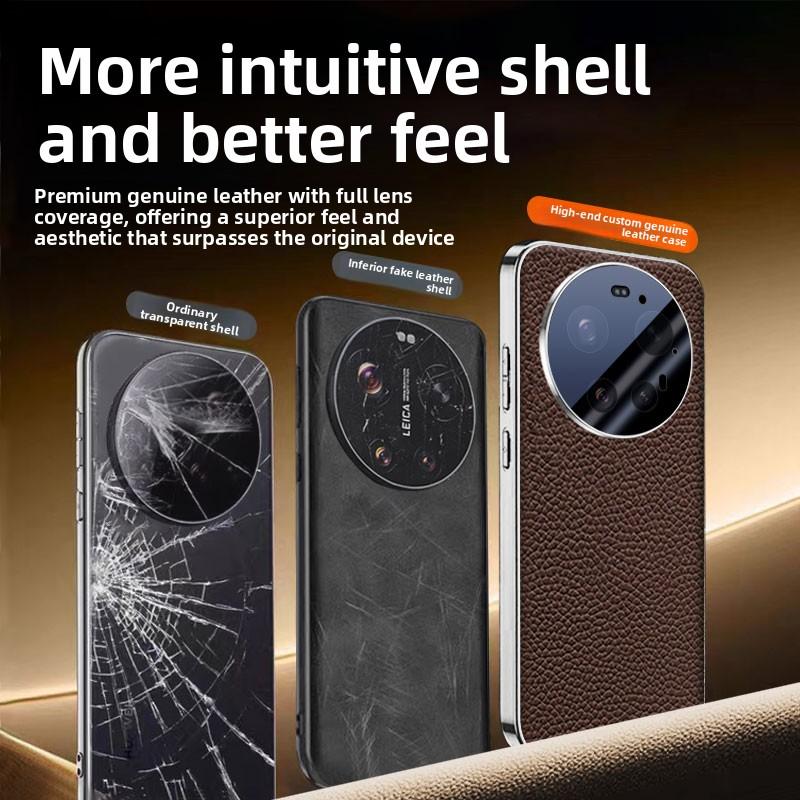 For Xiaomi Mi 17 Ultra Case Luxury Leather Skin Lens Protective Back Cover Case For Xiaomi Mi17 Ultra Full Cover Phone Shell