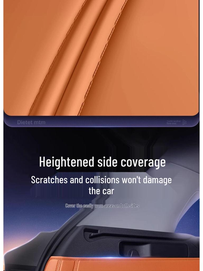 Leapmotor C16 Trunk Mat Full Coverage for Five/Six-Seater 2025 Model - Car Modification & Decoration Accessories.