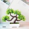 Mini Potted Grass Bonsai: Cherry Snowball Home Decor Ornament