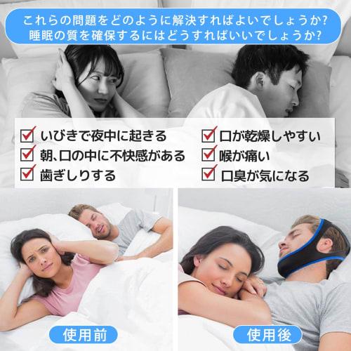 Anti-Snoring Chin Support, Snoring Relief Device, Mouth Breathing Prevention Device, Nasal Breathing Support, Adjustable, Breathable Mesh, Washable, U