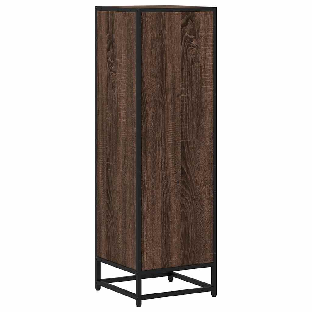 Bookshelf Brown Oak Look 33.5 x 33 x 107.5 cm Engineered Wood