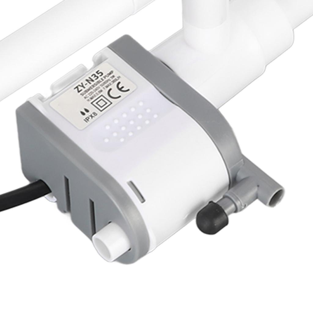 Fish Tank Filter Pump Mute Water Circulation Corrosion Pevention Aquarium Oxygen Pump for Fish UK