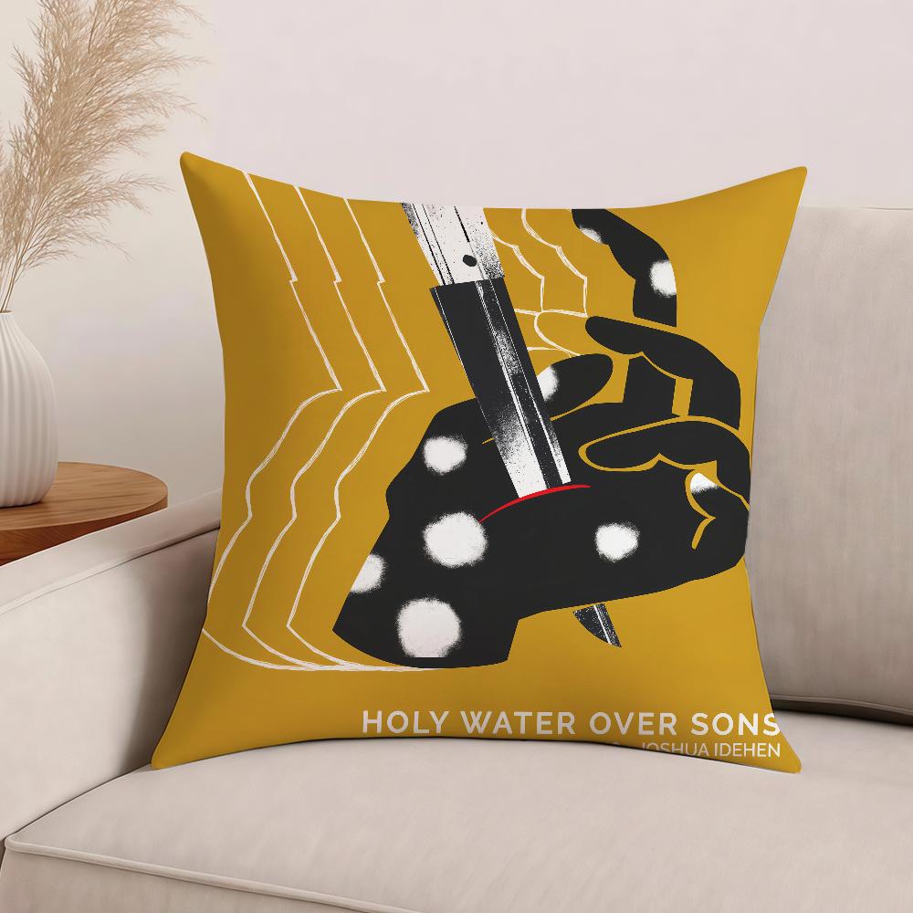 Singer Joshua Idehen Pillow Case Office Cushions Suitable For Sofa Car Bedroom Decorative Cushion Cover