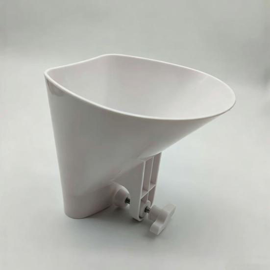 Adjustable Flour Funnel for Stand Mixer Bowls Wide-Mouth Pouring Attachment for KitchenAid & Most 3.5-7Qt Bowls Mess-Free Ingredient Adding Baking