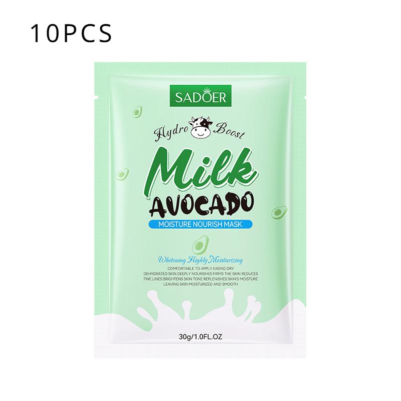 SADOER Milk Avocado Moisturising Mask Hydrating Mask