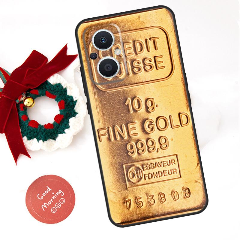 Switzerland Fine Gold Funda For OPPO Reno 13 F 14 10 11 12 Pro 12F 11F 14F 7 8 Lite OPPO Find X9 X8 X6 X5 Pro Case