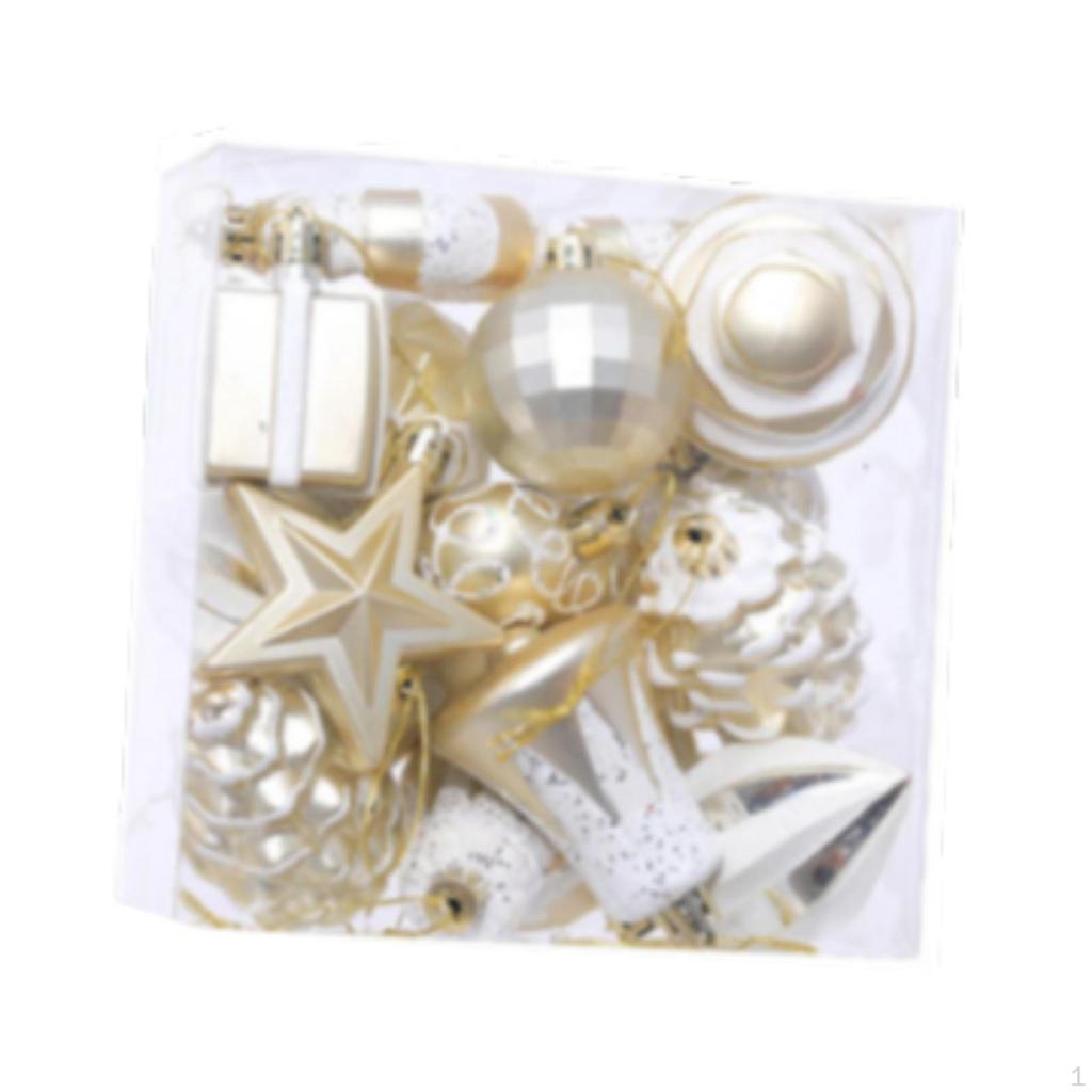 16 Pieces Christmas Decoration Hanging Pendant Photo Props Decorative Gifts Ornament Celebration for