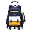 Unisex Kids Waterproof Rolling School Backpack
