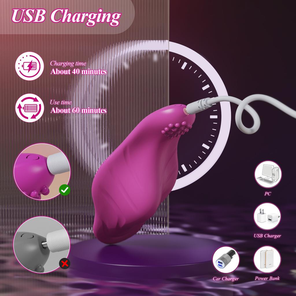 Clitoris Stimulator Vibrator APP Bluetooth Control for Women Clitoral Clit Vibrating Female Wearable Panties Adult Sex Toys