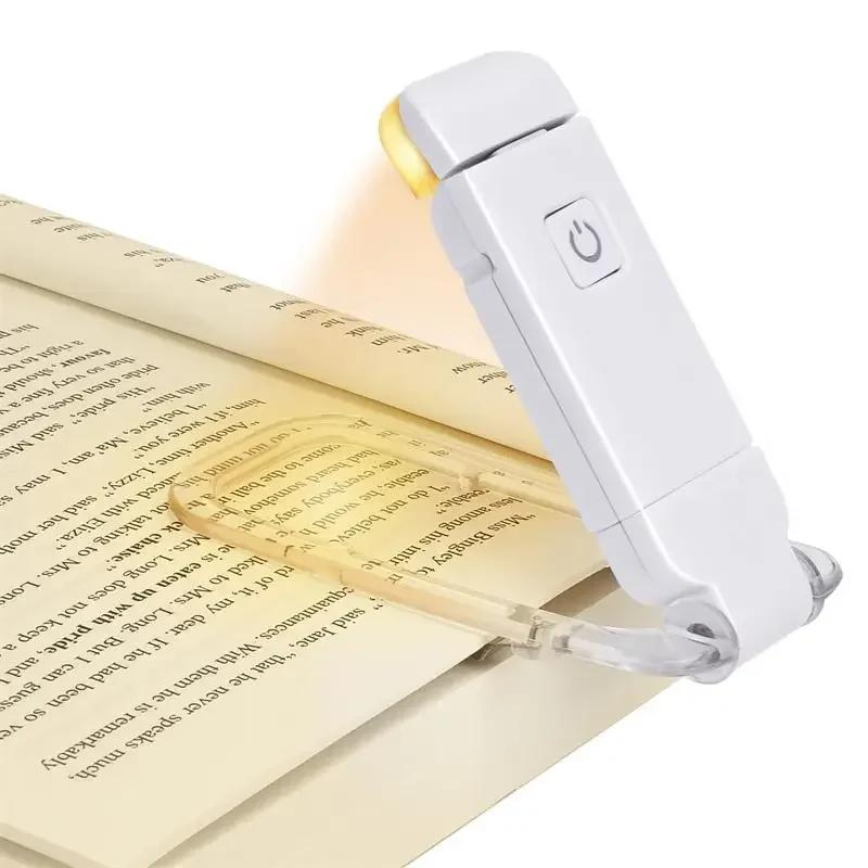 Lamp Table Light Usb Lights Clip-on Brightness Adjustable Indoor Lighting Night Charging Mode Book Reading Lamp Eye Care