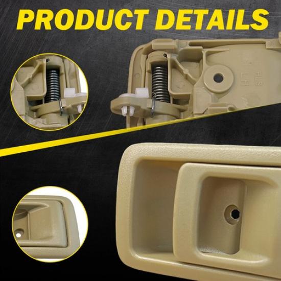 Interior Door Handle Fit 2001-2004 Tacoma 96-2002 Toyota 4Runner 4X Beige