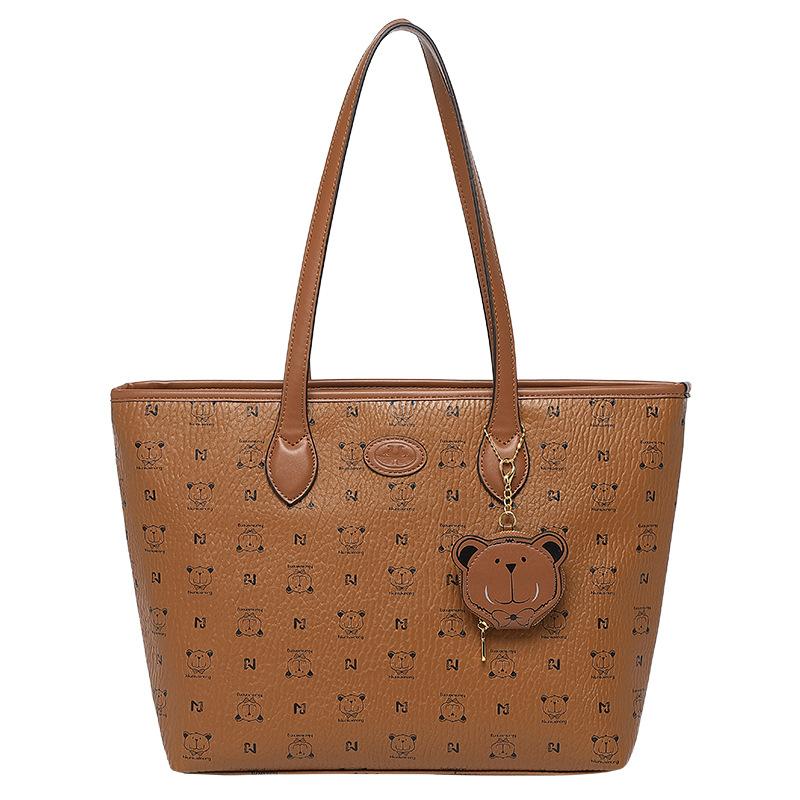 Bolsa Tote Grande Capacidade Feminina Verão Sacola de Compras Nova Bolsa de Mão Nicho para Ir ao Trabalho Senso de Alto Padrão Bolsa de Ombro