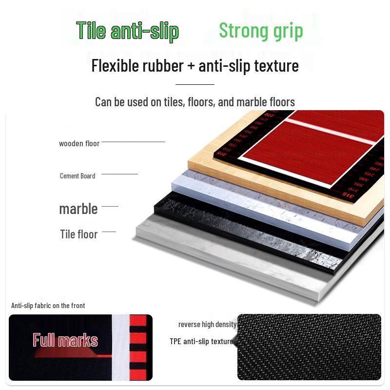 Middle School Long Jump Anti-Slip Training Mat with Shock Absorption