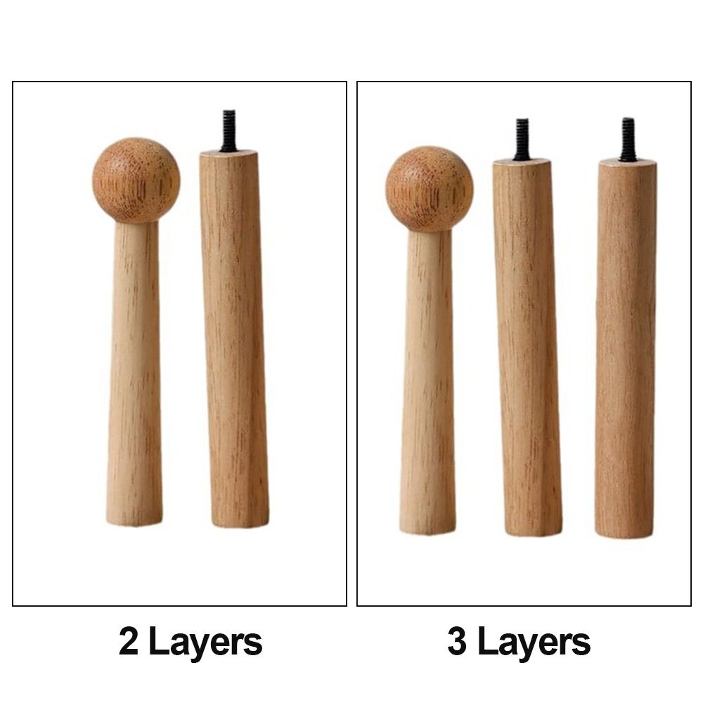 Wood Cake Plate Stand 3 Tier Desserts Holder New Tiered Tray Wedding Party