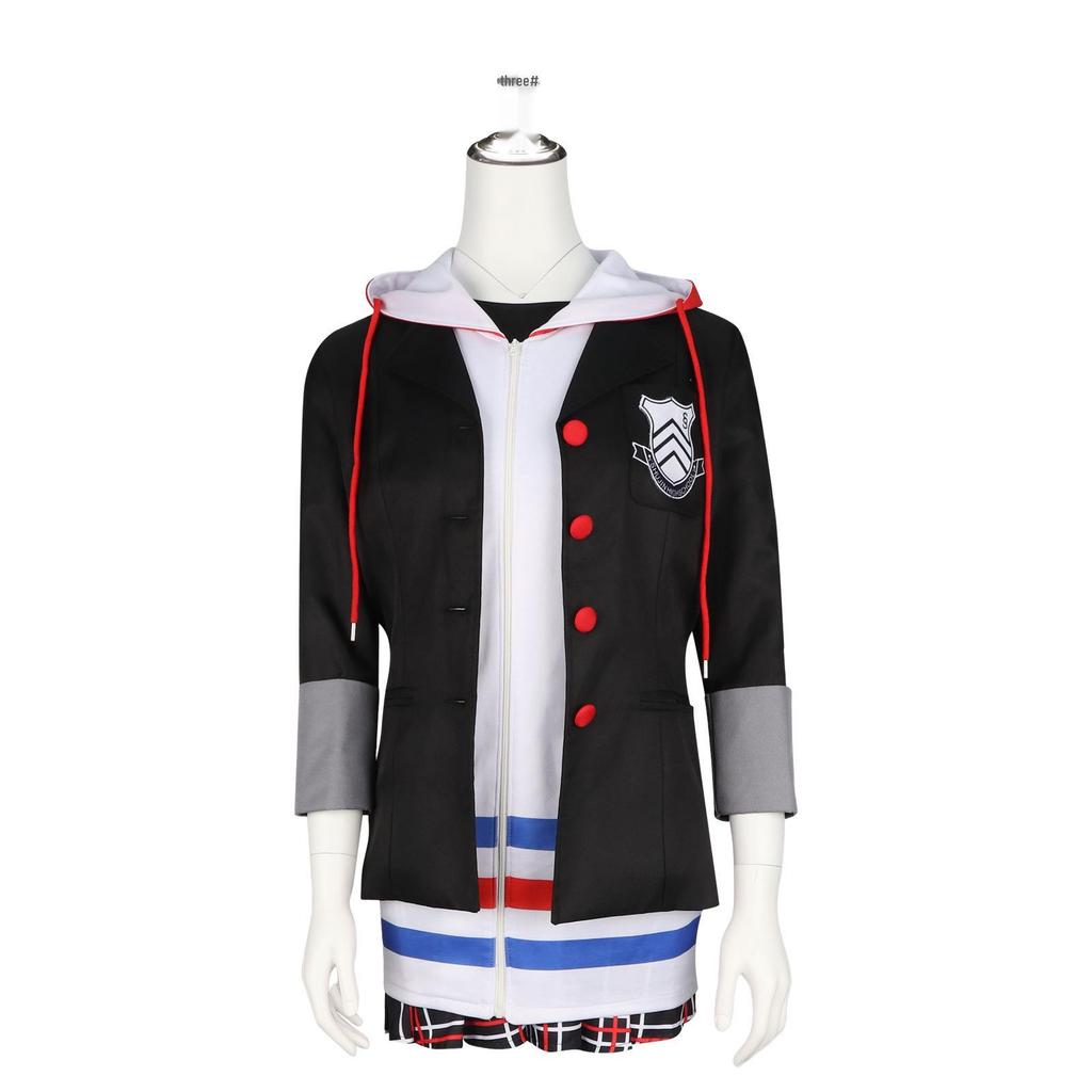Persona 5 Ann Takamaki Cosplay-Outfit für Damen – Anime-Convention & Halloween-Set
