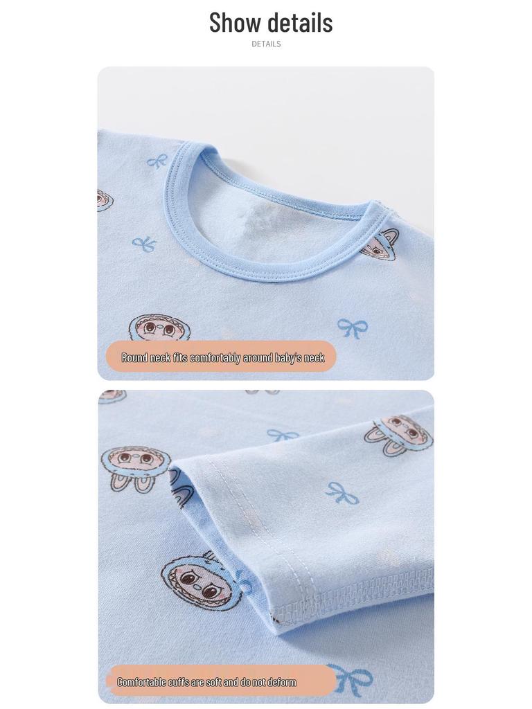 Children's Pajama Set: Baby Boy and Girl Autumn/Spring Sleepwear