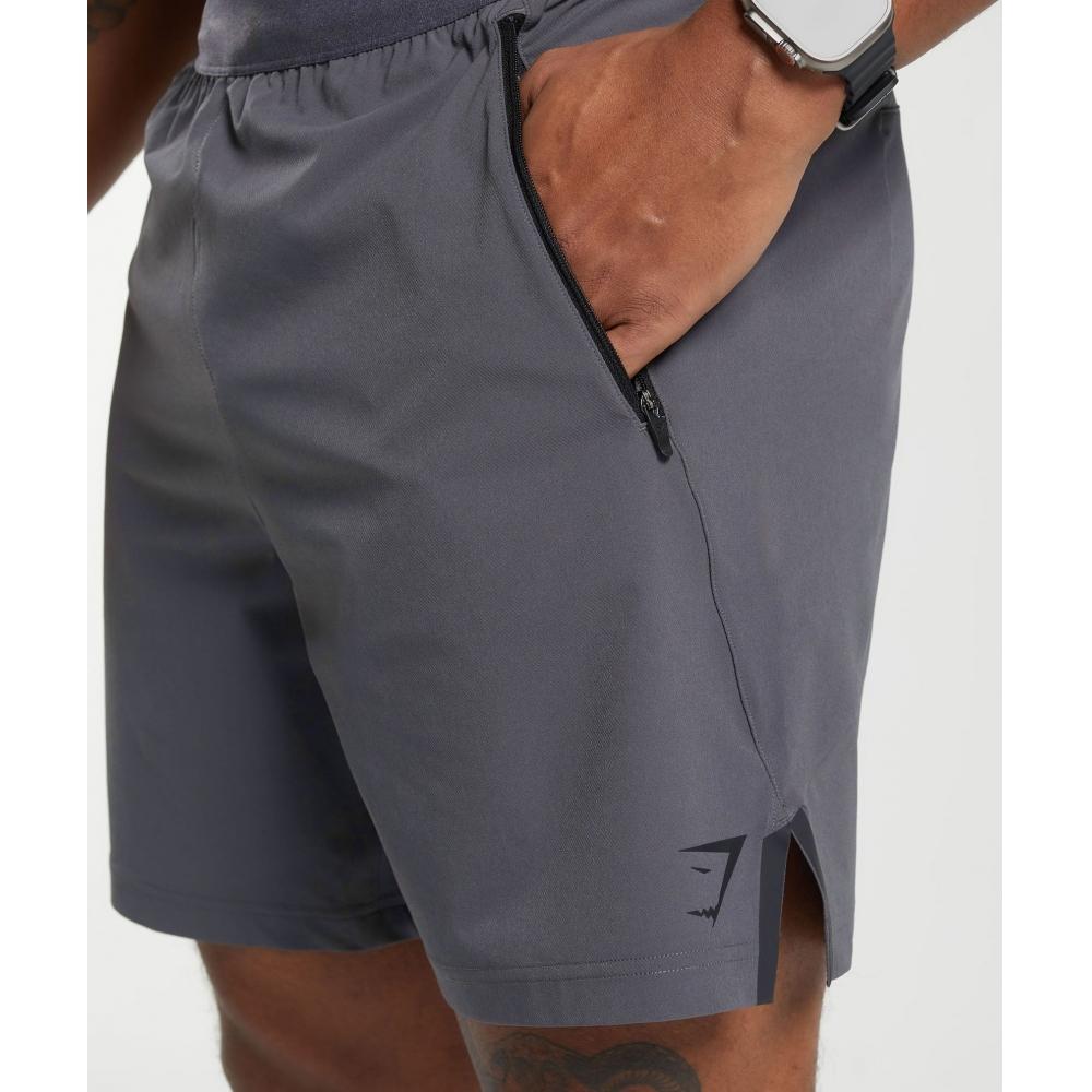 Gymshark Apex 7 Hybrid Shorts Dark Grey A5a6c Gb7h
