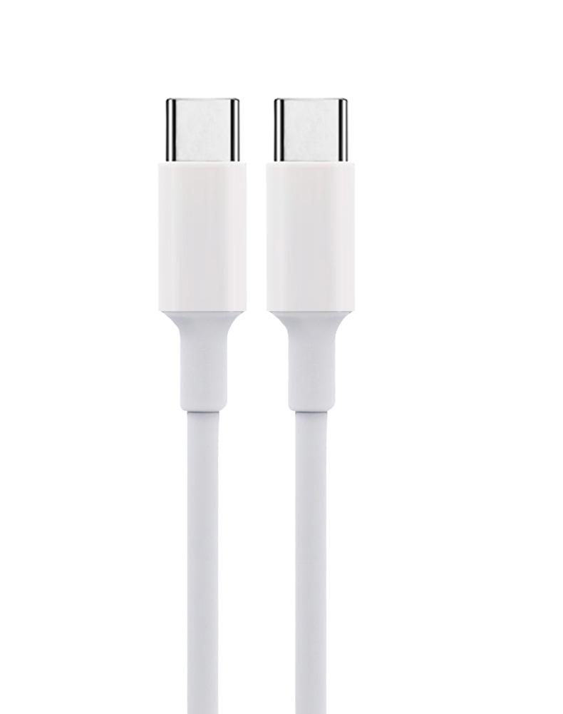 

Кабель для быстрой зарядки 100 Вт, двойной Type-C, для устройств Apple – 1 м 1 meter белый