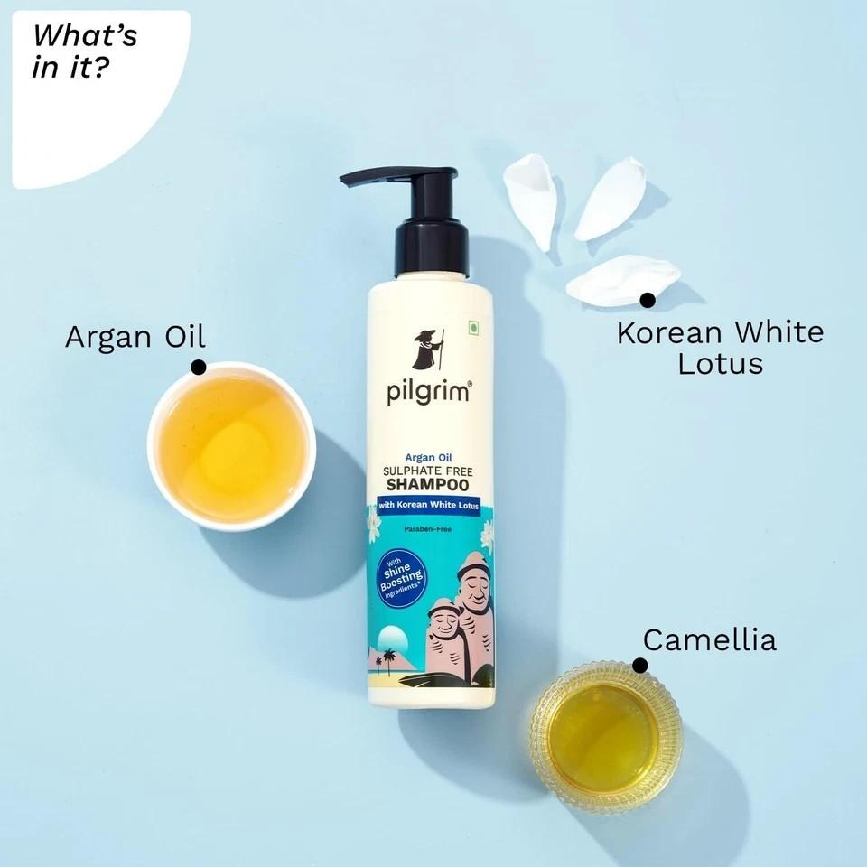 Pilgrim Mild Sulphate Free Shampo For Nourishes Hair 200ml