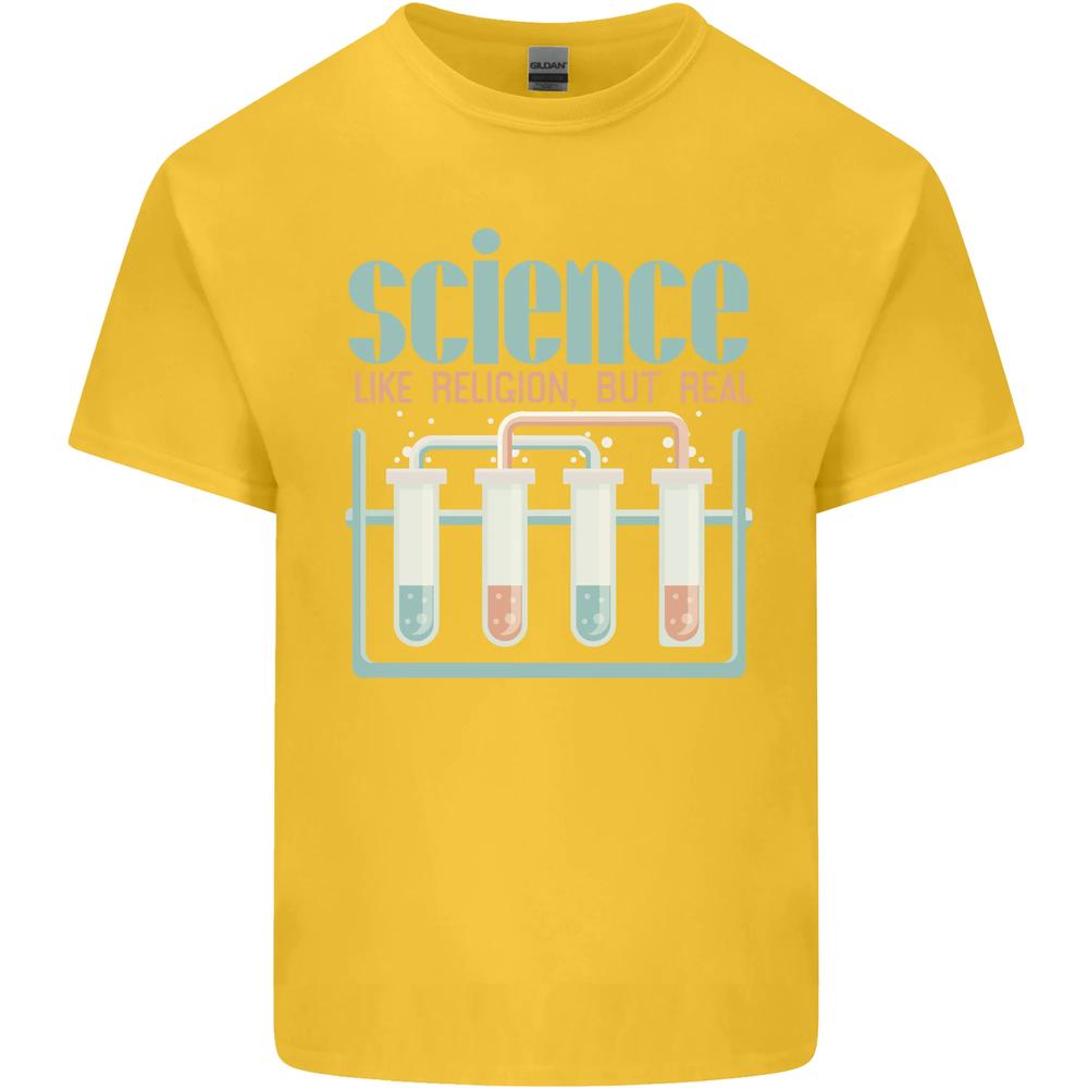 Science Like Religion Atheist Atheism Evolution Unisexs Cotton TShirt Tee Top