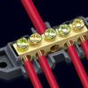 Conductor Brass High Power Splitter High Power Fast Connector Quick Terminal Block  Electrical