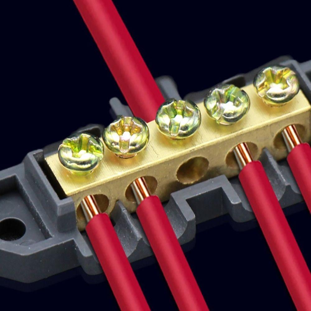 Conductor Brass High Power Splitter High Power Fast Connector Quick Terminal Block  Electrical