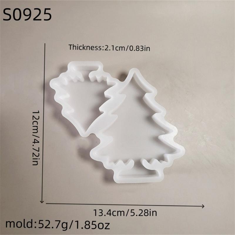 Silicone Molds Christmas Tree Candle Molds Epoxy Resin Molds Craft Molds Handmade Castings Molds Plasters Molds
