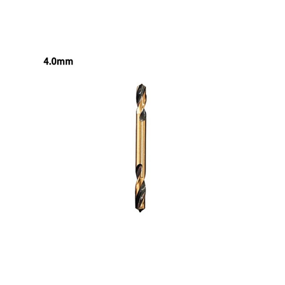 High Speed Steel Doubleheaded Auger Drill Bit 1pc For Drilling For Metal Wood with Hand Drill and Electric Drill
